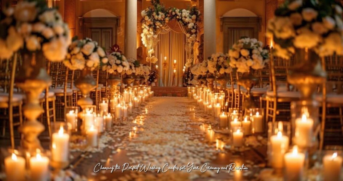 Choosing the Perfect Wedding Candles for Your Ceremony and Reception